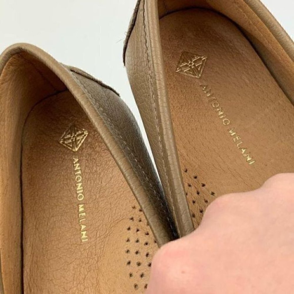 Antonio Melani flats 6.5 Barrin leather loafers - Picture 10 of 11